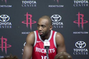 Luc Mbah a Moute Media Day 