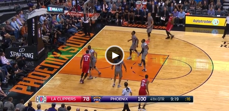 Clippers VS Suns Highlights